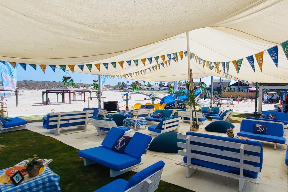 Events on the beach and teambuilding