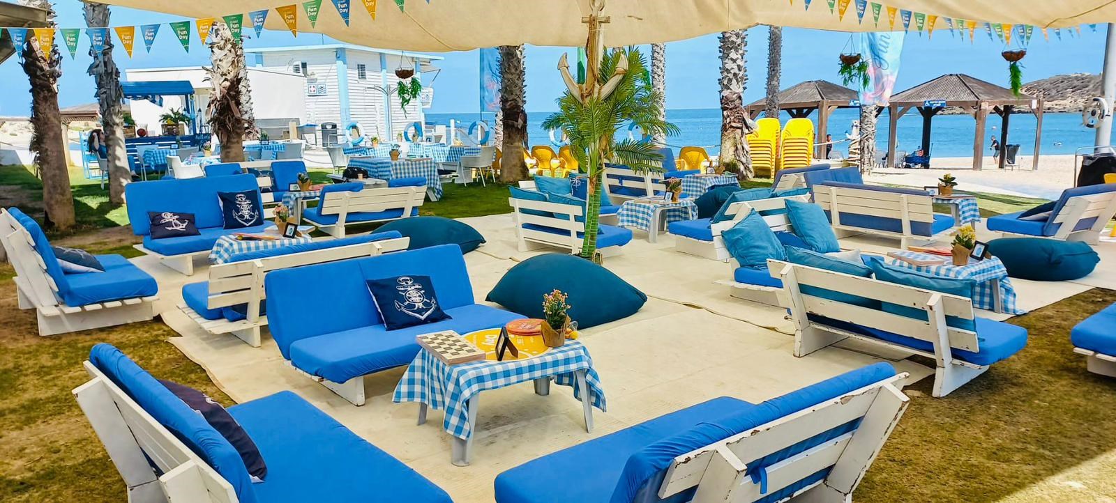 Events on the beach and teambuilding